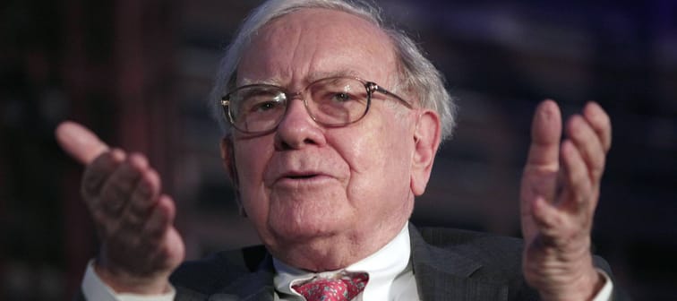 Billionaire investor Warren Buffett speaks at an event called "Detroit Homecoming" in Detroit, Michigan, Sept. 18, 2014.